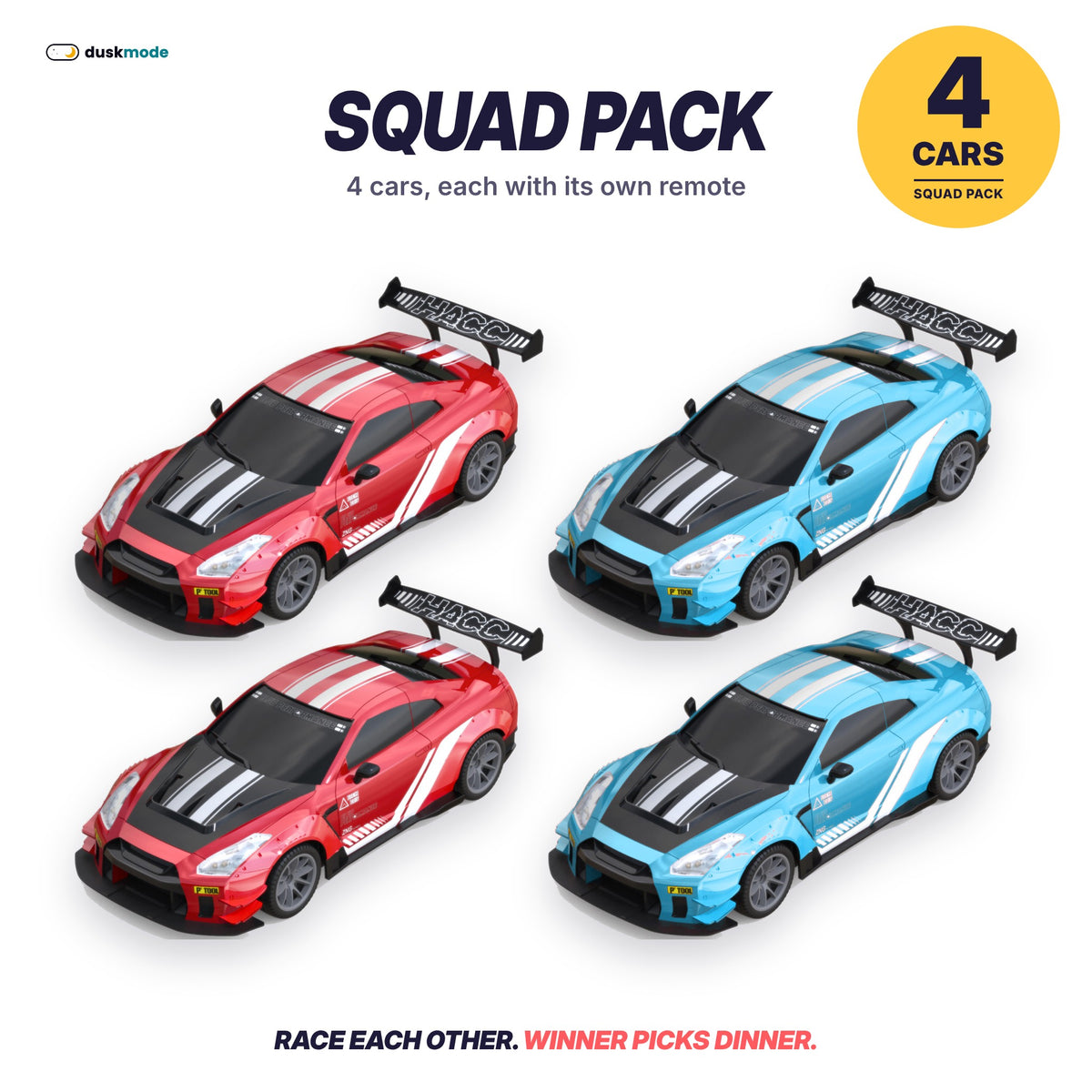 Squad Pack: 4 DuskDrift cars